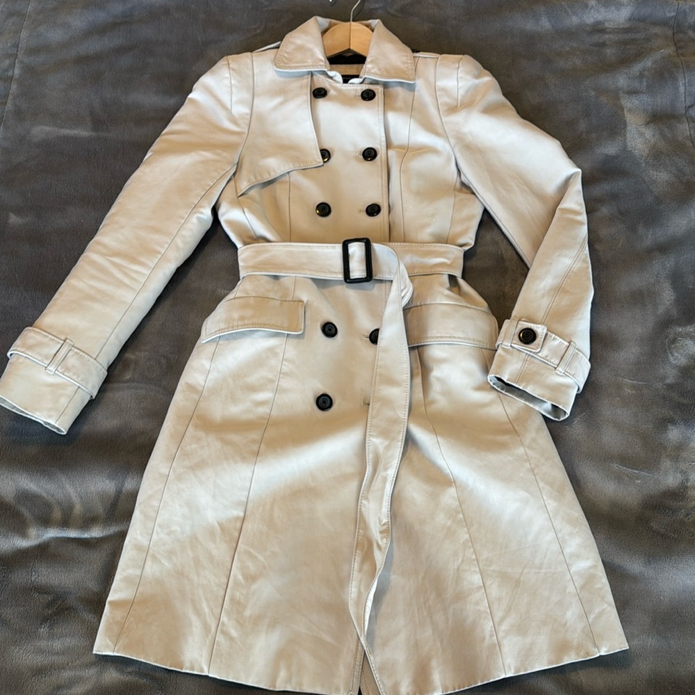 Zara Lined Trench Coat
